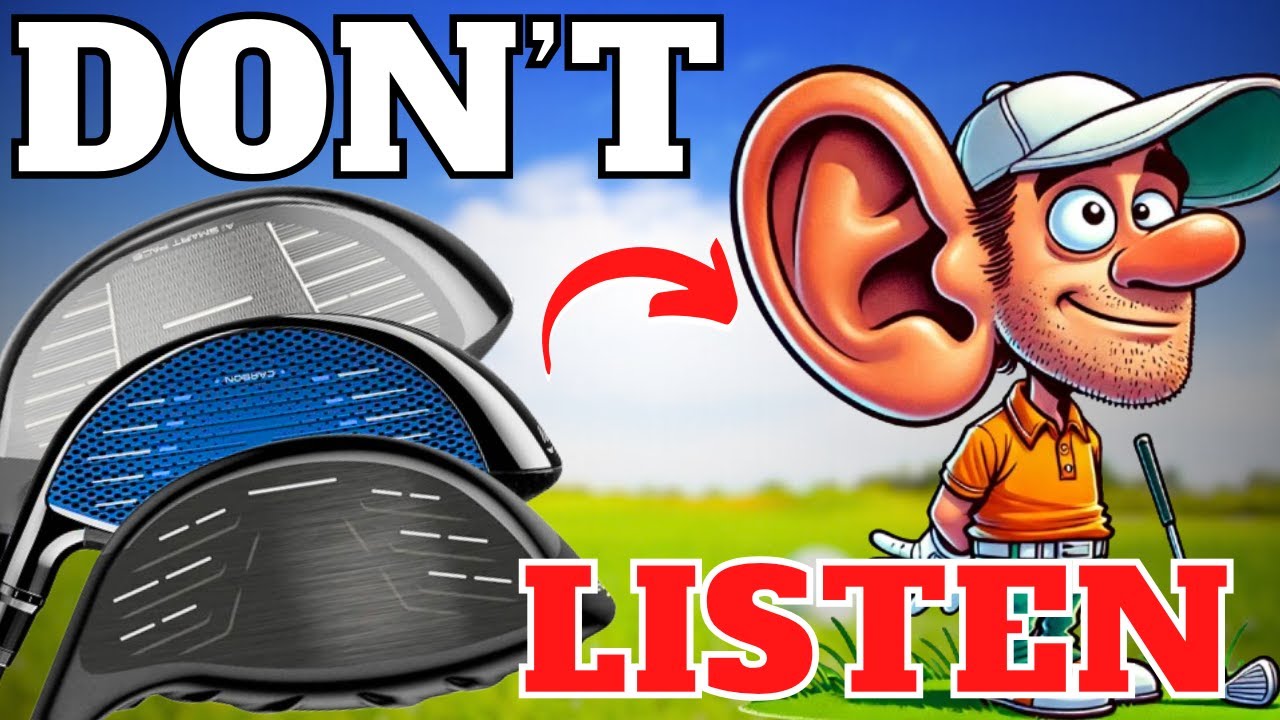 YouTube post by @SASGolf for VICE GOLF. Caption reads: HOW far should your Driver GO... The TRUTH.