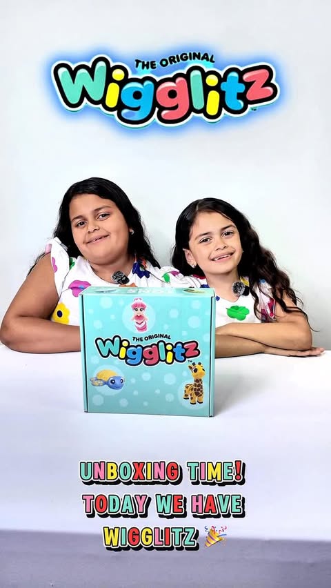 Instagram post by @haileyandbailey_ for KidStuff Public Relations. Caption reads: #ad ⚠️ These toys are seriously ADDICTIVE! 🤩✨....
