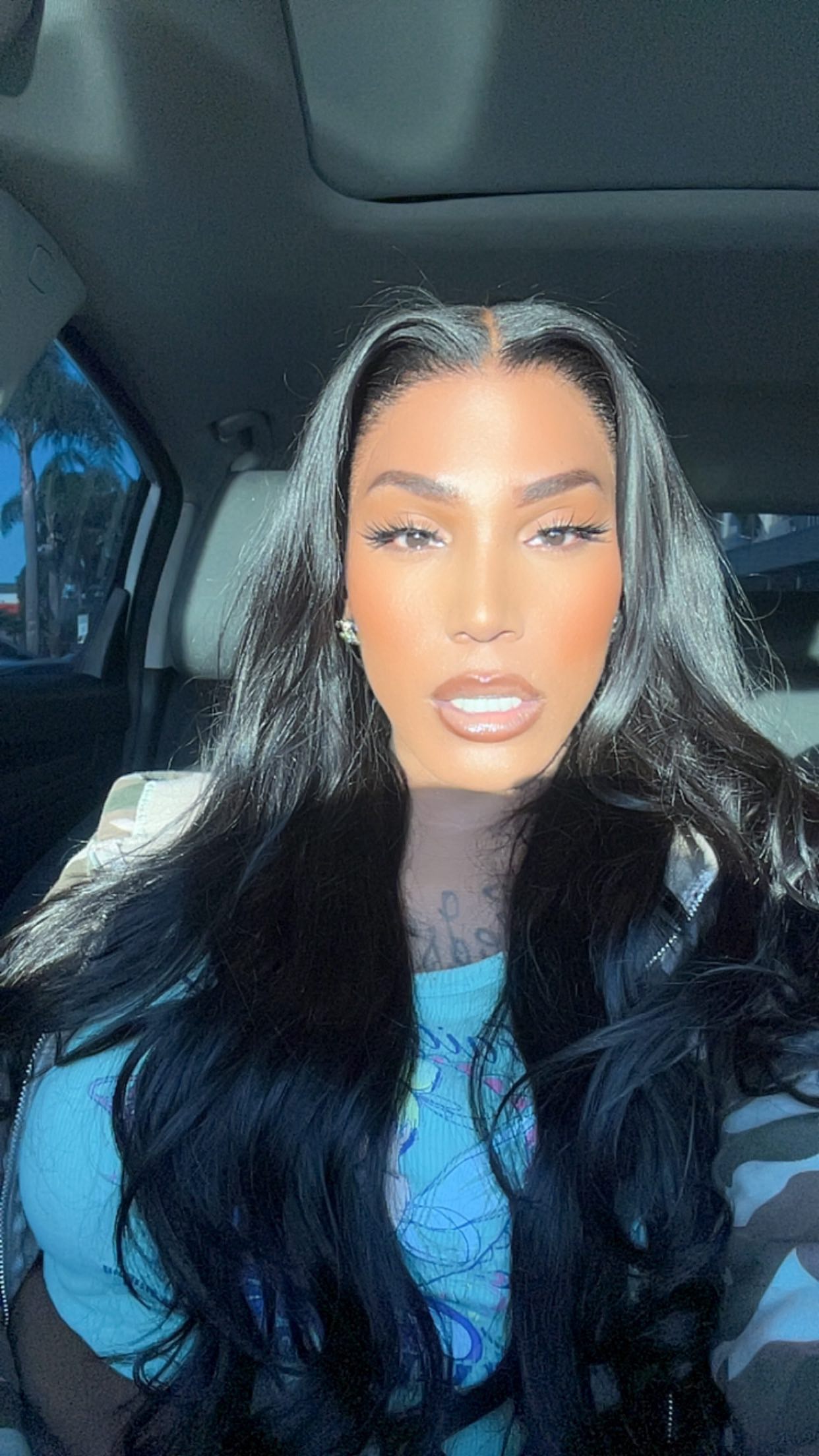 Instagram post by @savannagarcia for Mayvenn. Caption reads: [...] from @officiallooksbyriss hair from....