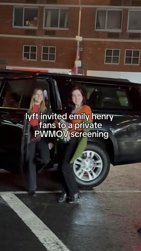 Instagram post by @emilyhenrywrites for Lyft. Caption reads: [...] was a doozy. Huge thank you to @lyft for....