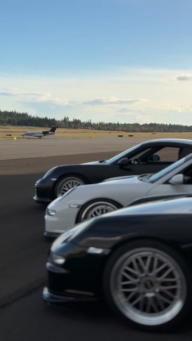 Instagram post by @yano_turbo_s for Porsche USA. Caption reads: 𝐏𝐨𝐫𝐬𝐜𝐡𝐞 𝐱 𝐏𝐥𝐚𝐧𝐞𝐬 𝐱....