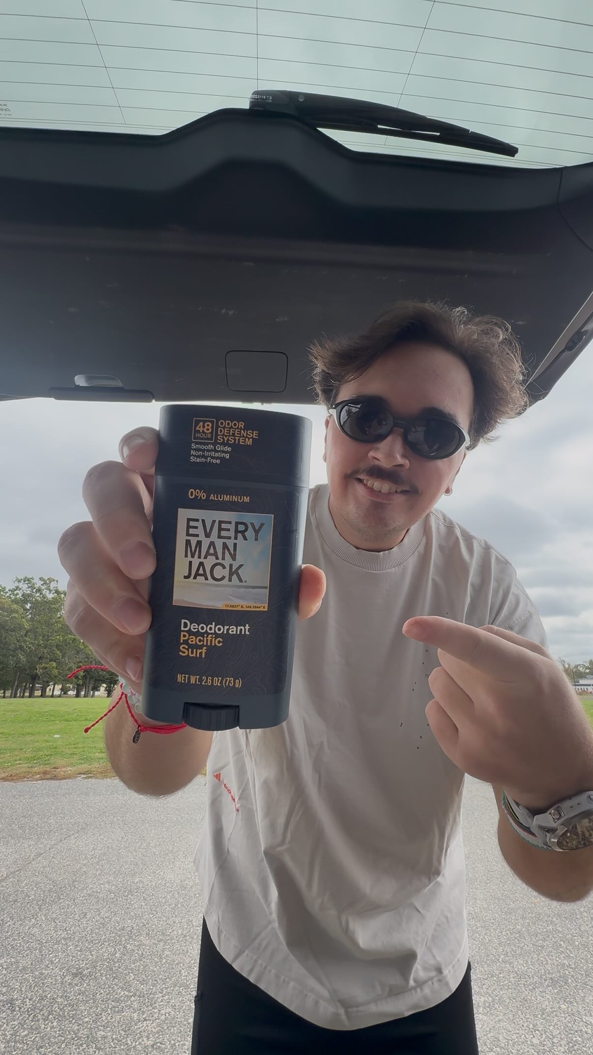 Instagram post by @herm.runs for EVERY MAN JACK. Caption reads: [...] My BEST piece of running advice with....