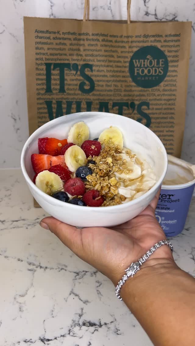 Instagram post by @_cookingwitd for Forager Project. Caption reads: You can find my favorite @foragerproject Greek....