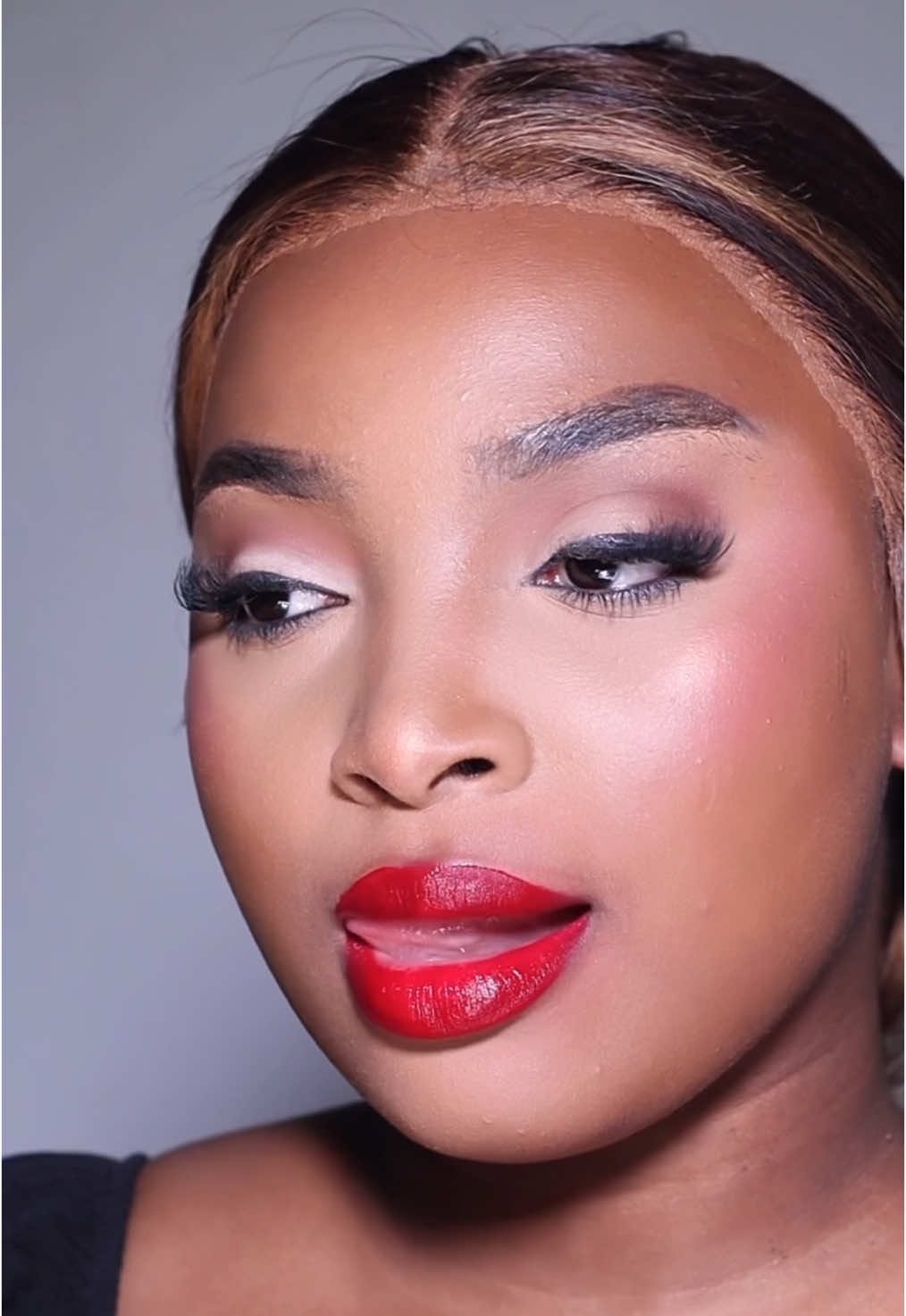 TikTok post by @sbusiephoswa_ for Maybelline New York. Caption reads: Its month of @Maybelline New York Africa ✨ Same....