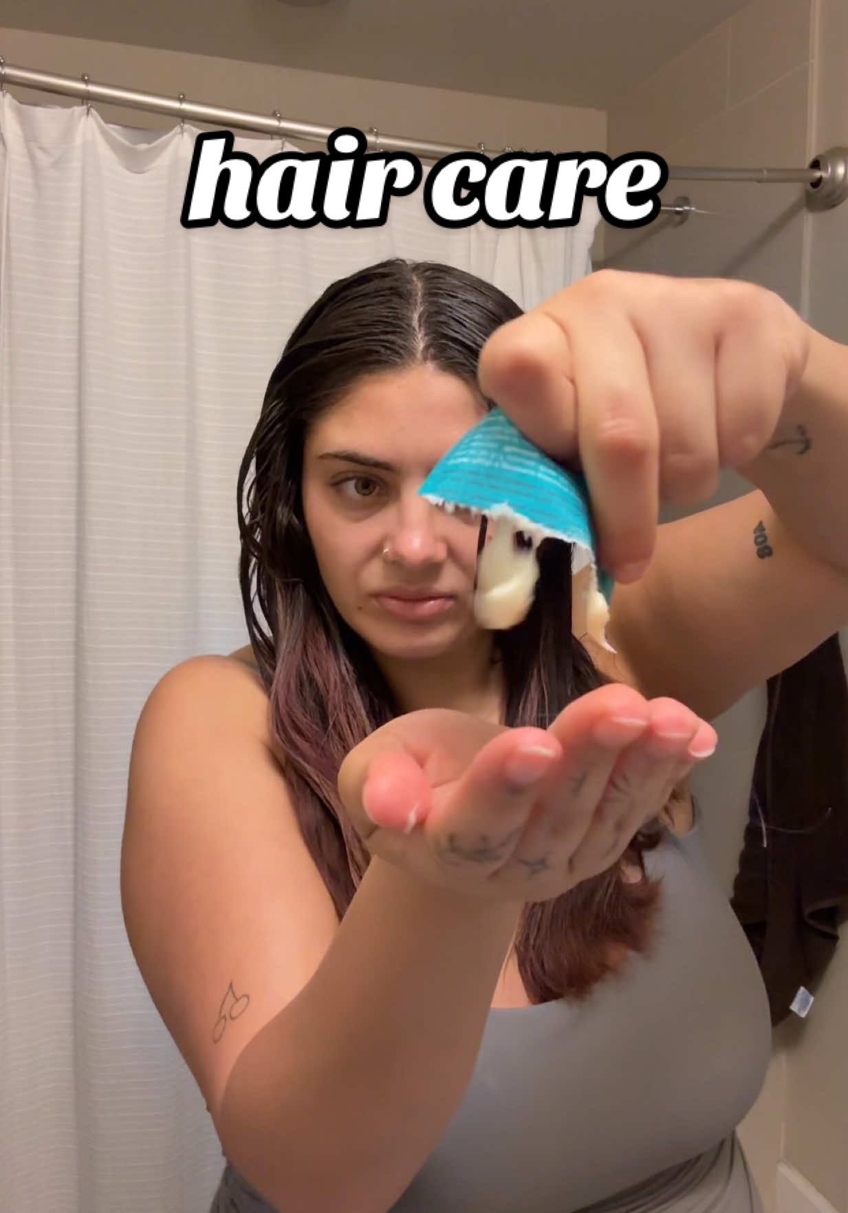 TikTok post by @kaay_dawggg for Moroccanoil. Caption reads: I need tips to keep my hair healthy n hydrated 🤭....