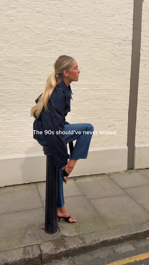 Instagram post by @gracemurrphy for Calvin Klein. Caption reads: 90s done right @calvinklein Ad.