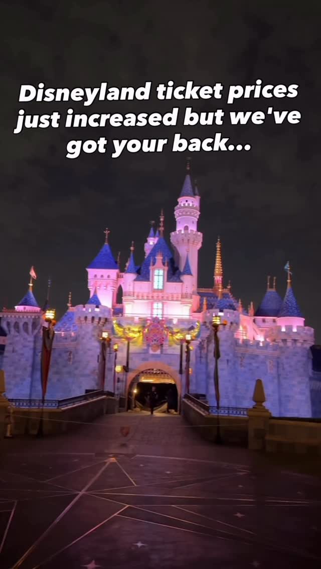 Instagram post by @twobestiesandbeyond for Undercover Tourist. Caption reads: 🎉 BIG NEWS for the Disneyland Resort!....