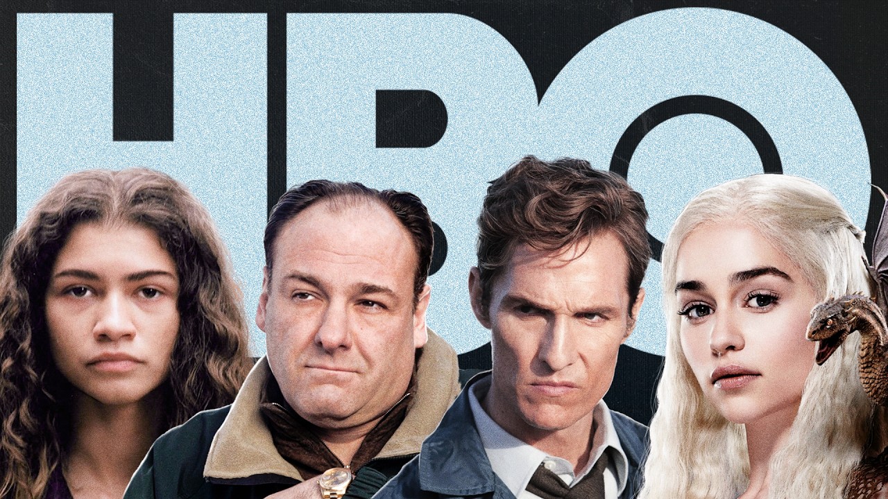 YouTube post by @4k7617 for Музей Восстания Машин Москва. Caption reads: HBO: How to Get the World Hooked on TV Shows.