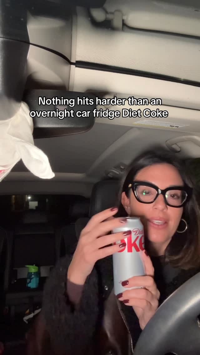 Instagram post by @the_burratababe for Diet Coke. Caption reads: Breakfast of champions @dietcoke.