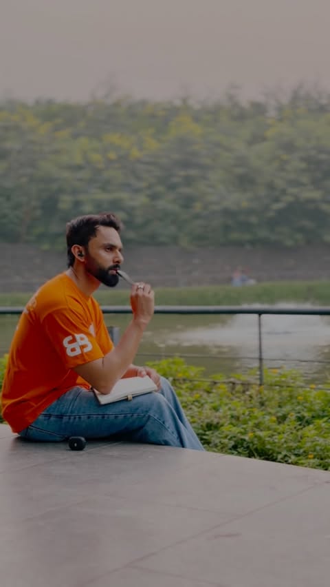 Instagram post by @iammeetjain for Skullcandy. Caption reads: [...] & battery that JUST WON’T QUIT. 🔥....