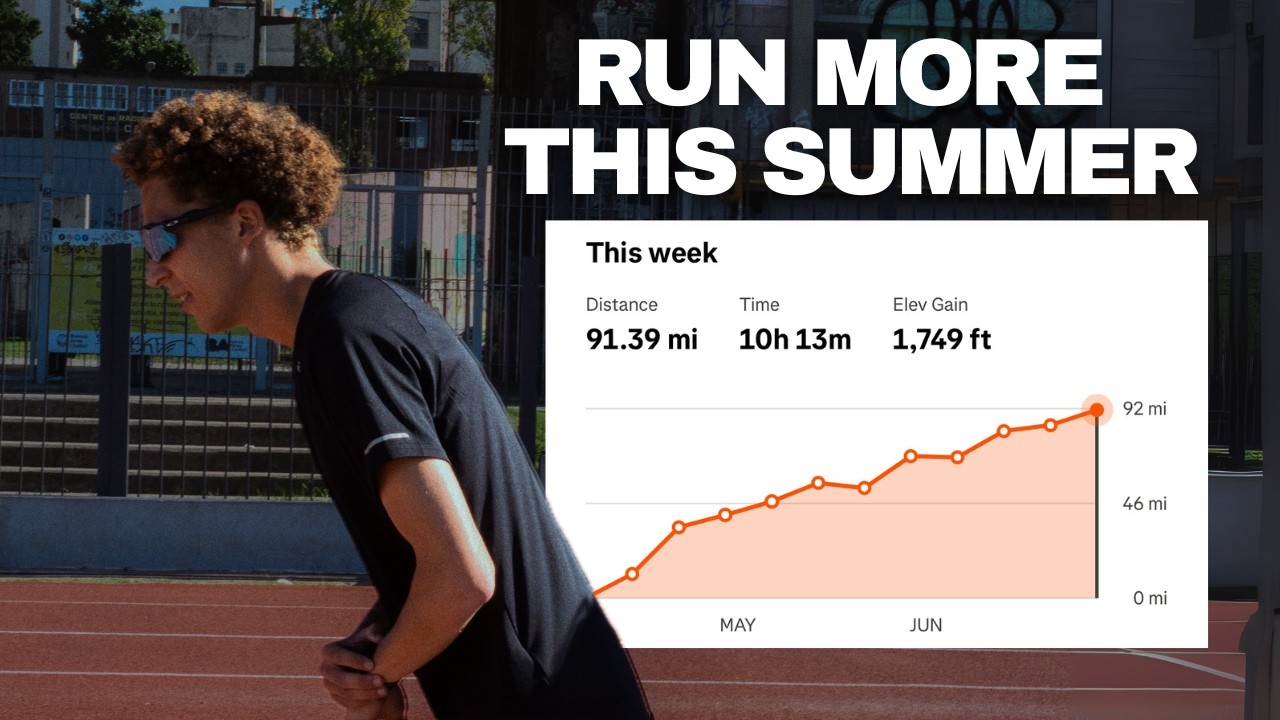 YouTube post by @AdamWoodRuns for Drink LMNT. Caption reads: How to Build Mileage & Confidence.