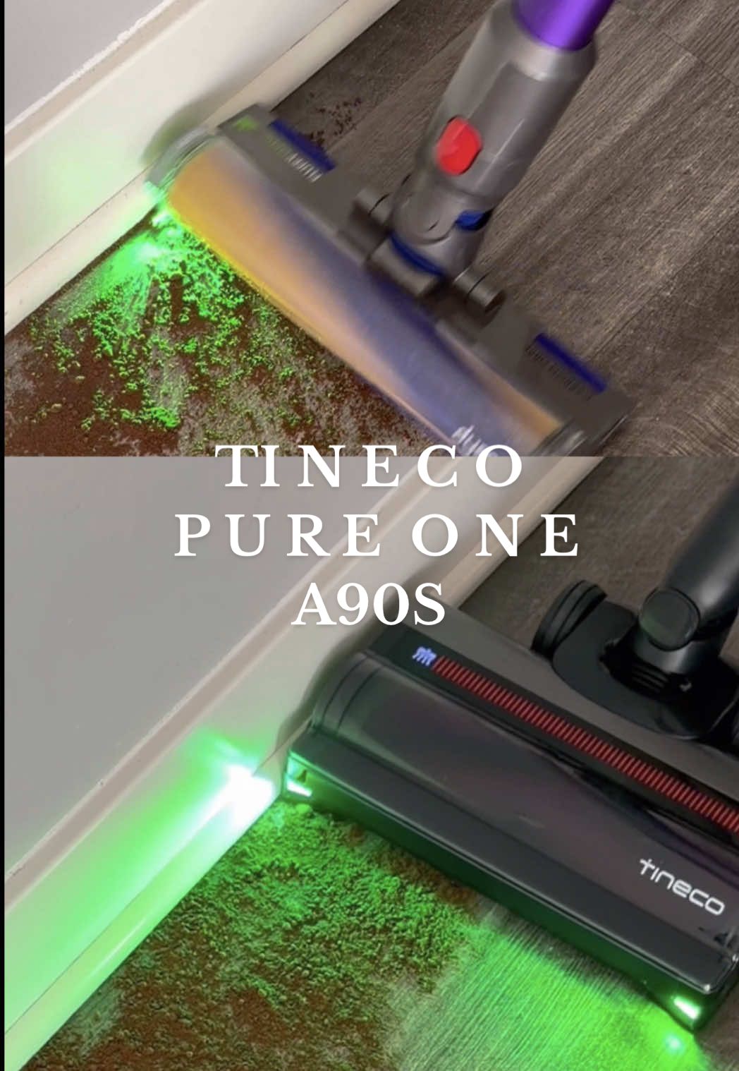 TikTok post by @kate_cleanhome for Tineco. Caption reads: There’s nothing better than a clean, peaceful....