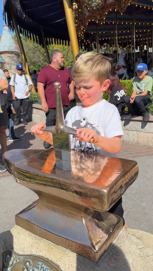 Instagram post by @stayathomeactivitymom for Disneyland. Caption reads: Watching the joy on my kids’ faces is better than....