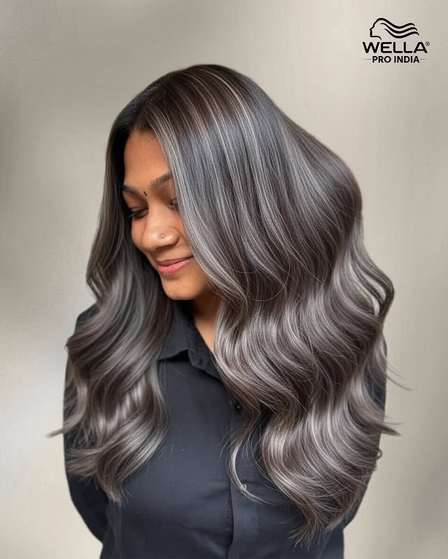 Instagram post by @amansarvaiya for Wella. Caption reads: When skill meets the right formula, magic follows.....