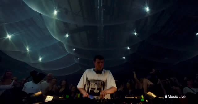 Instagram post by @fredagaincontent for Apple Music. Caption reads: [...] – USB002 Dublin is now available on....