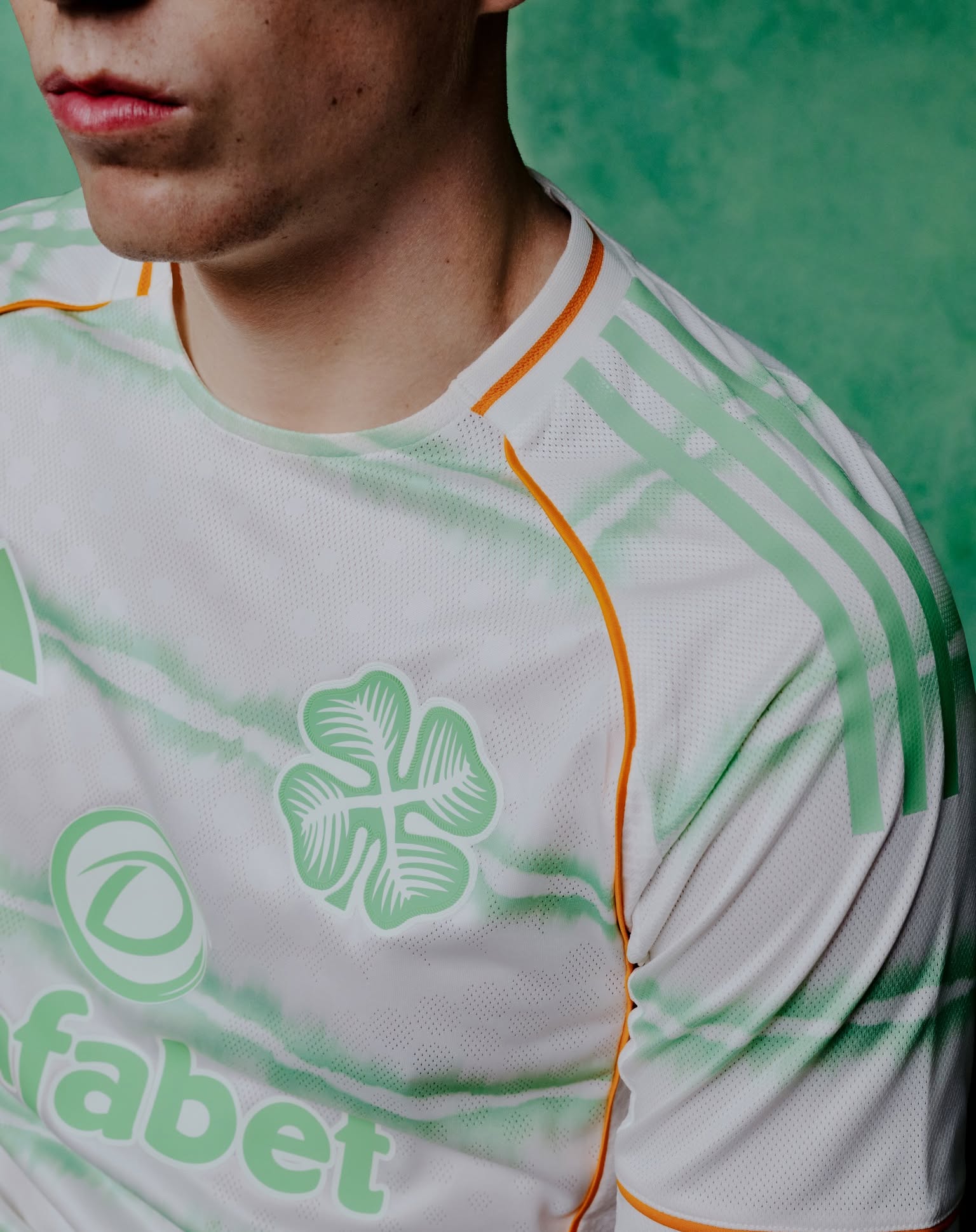 Instagram post by @celticfc for JD Sports. Caption reads: #CelticFC Third Kit out now 🤩

The off-white....