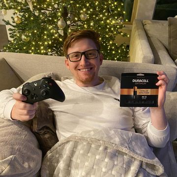 Instagram post by @scumpabner for Duracell. Caption reads: Thank you @Duracell! Really loved playing on an....