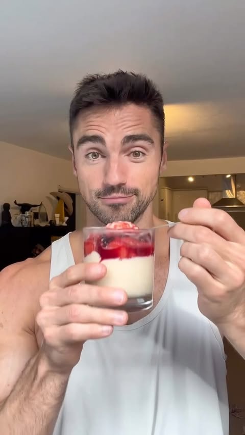 Instagram post by @charlexzfitness for NAKED nutrition. Caption reads: With the NAKED PB from @nakednutrition you get all....