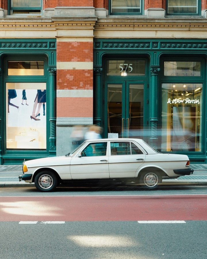 Instagram post by @greglutze for Vsco. Caption reads: Turning a lens towards street style and urban....