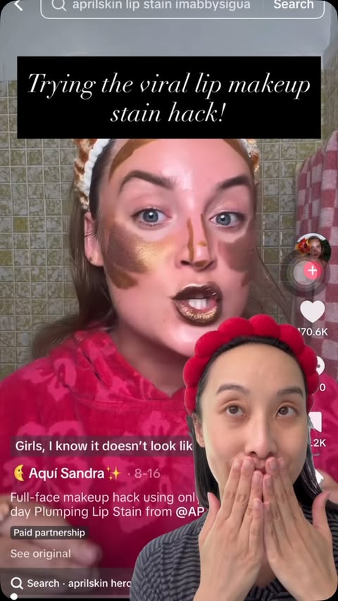 Instagram post by @jjsinstareviews for Aprilskin. Caption reads: [...] when you still wanna look cute! These....
