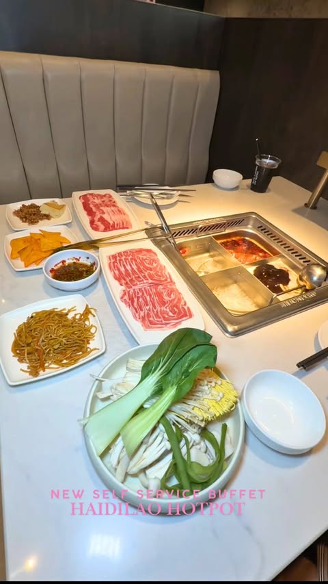 Instagram post by @joli_app for Haidilao US. Caption reads: POV: your hot pot obsession is still going strong....