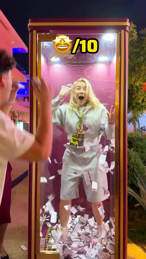 Instagram post by @tuvok12 for Qatar Airways. Caption reads: [...] last person’s reaction winning the....