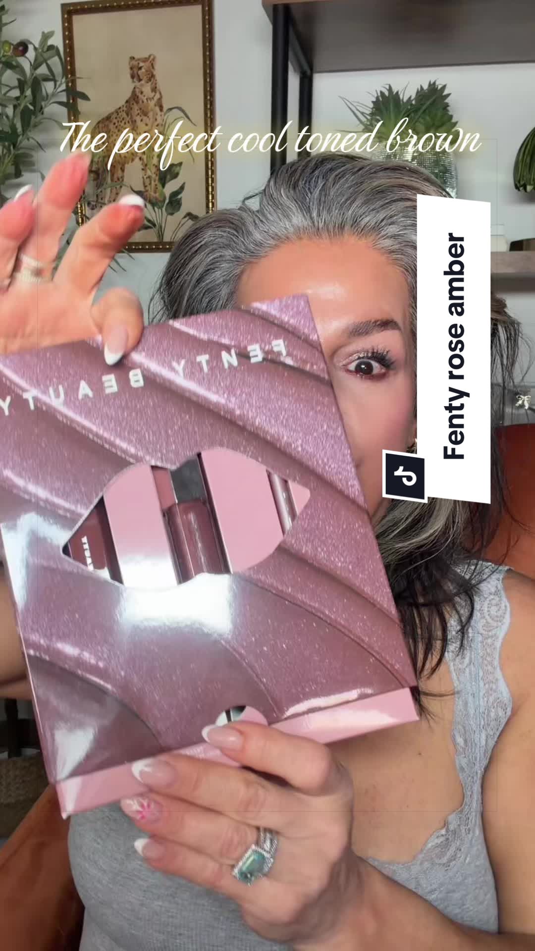 TikTok post by @seaswan6 for Fenty Beauty. Caption reads: @Fenty Beauty released a new permanent shade to....