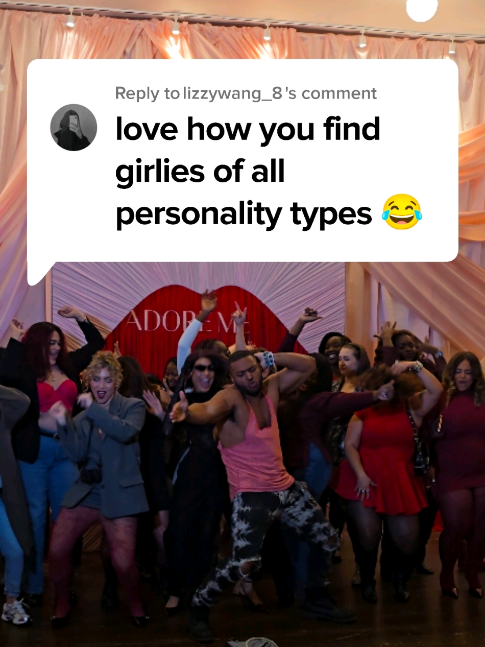 TikTok post by @unsightedpoet for Adore Me. Caption reads: Sis came at me with ORDERS at @Adore Me 's Vday....