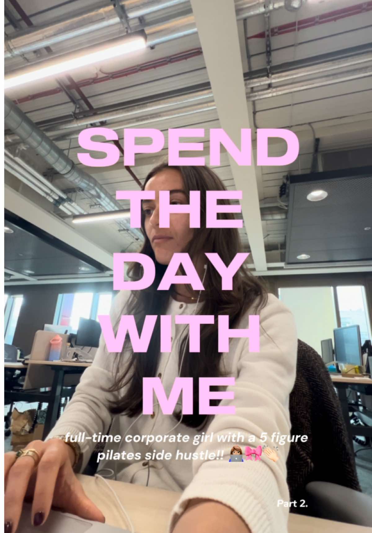 TikTok post by @alexa_annecharmixn for Grind. Caption reads: [...] the day right with a pray matcha from @Grind....