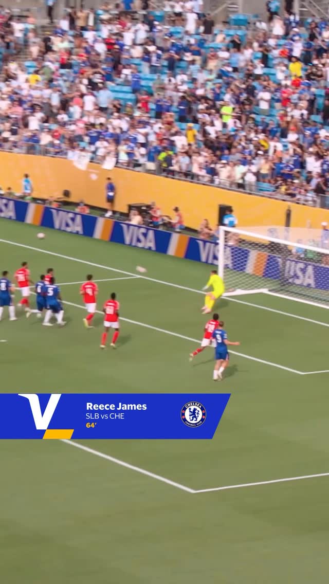 Instagram post by @fifaclubworldcup for Visa. Caption reads: Planned it. Placed it. Bottom left corner.....