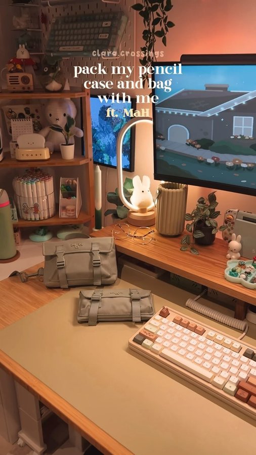 Instagram post by @clara.crossings for MaH Official. Caption reads: ✨ pack with me my @mah_global @mah_official_us....