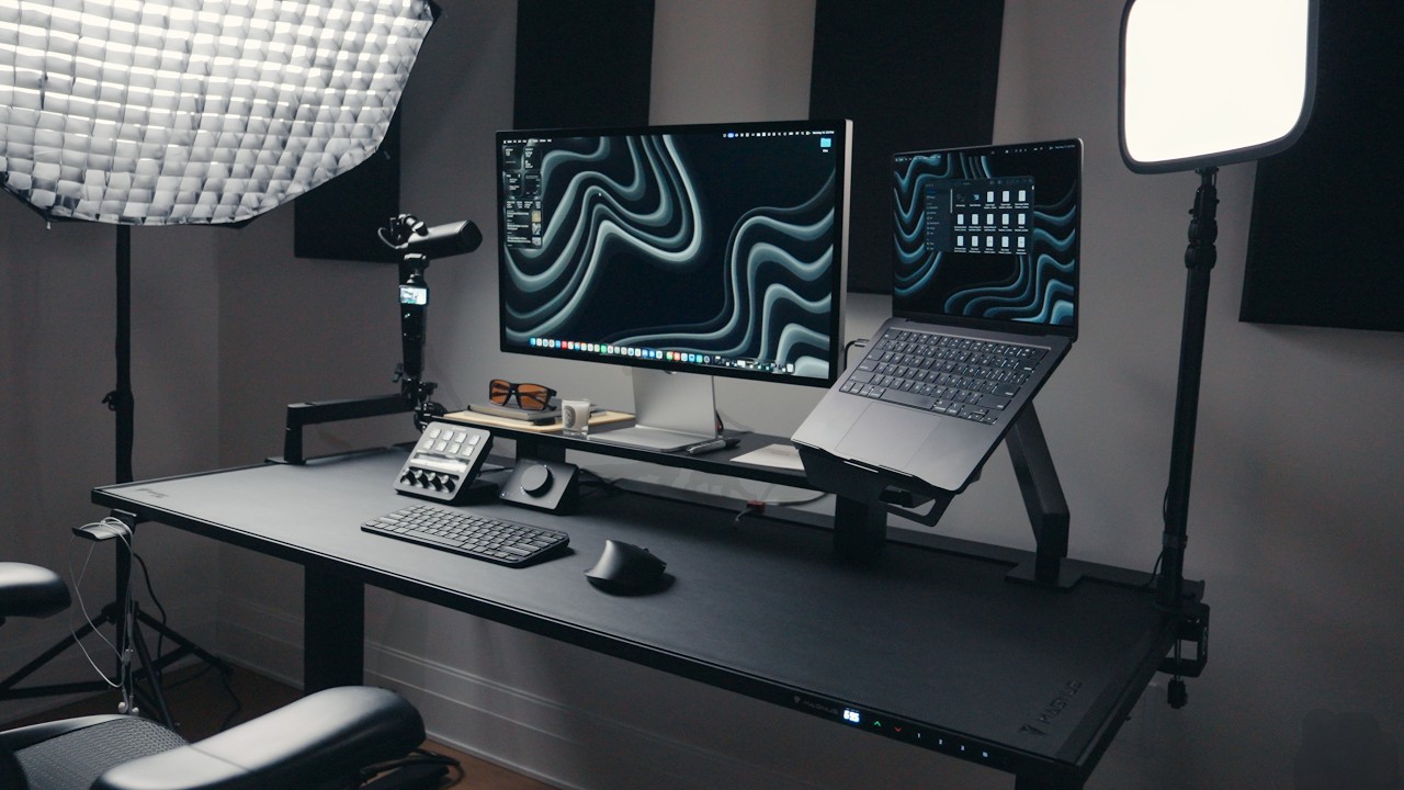 YouTube post by @ShevonSalmon for Paperlike. Caption reads: I Surprised My Best Friend With His DREAM Office....
