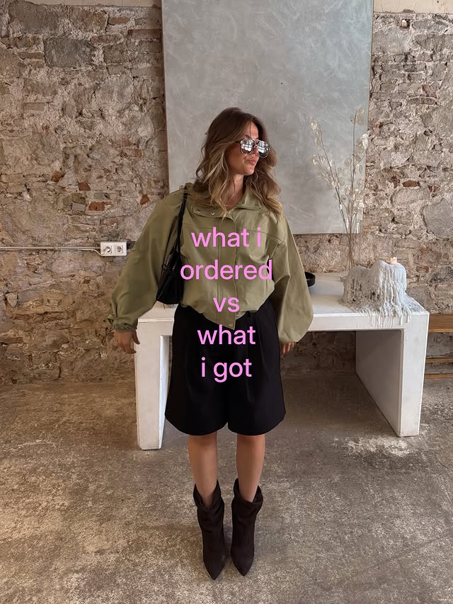 Instagram post by @lisahoogendoorn for LOAVIES. Caption reads: outfits I wore in Barcelona 💗 @loavies | gifted....