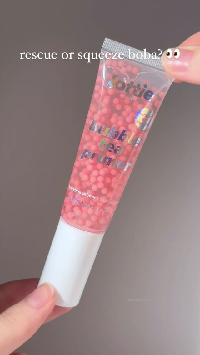 Instagram post by @slavianaglow for LottieLondon. Caption reads: is this love at first sight? 🧐 I will let you....