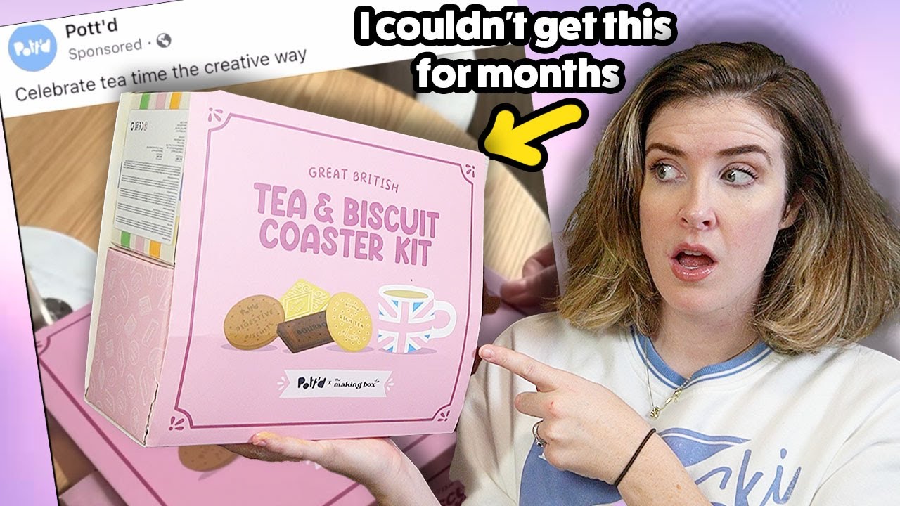 YouTube post by @ChloeRoseArt for Ritual. Caption reads: I Bought An OVERLY Promoted Art kit That Was....