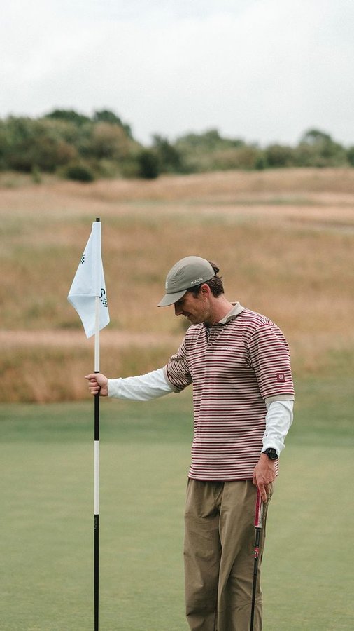Instagram post by @mrgwilymlee for Manors Golf. Caption reads: Is this the day that @mrgwilymlee shoots under....
