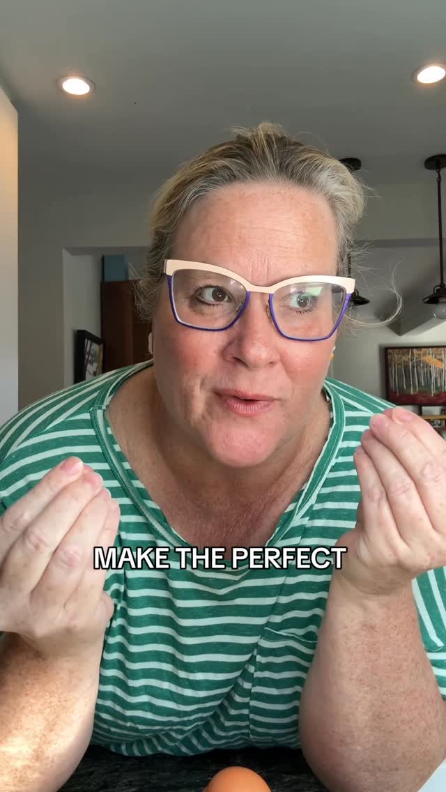 Instagram post by @andreabuckettcooks for Get Cracking. Caption reads: Poaching eggs #ad can take some practice but I....