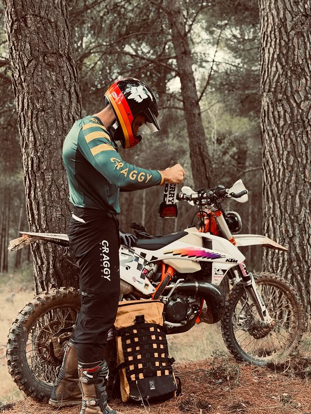 Instagram post by @lp_72 for Chrome Industries. Caption reads: Everyone has their own way of recharging. But one....