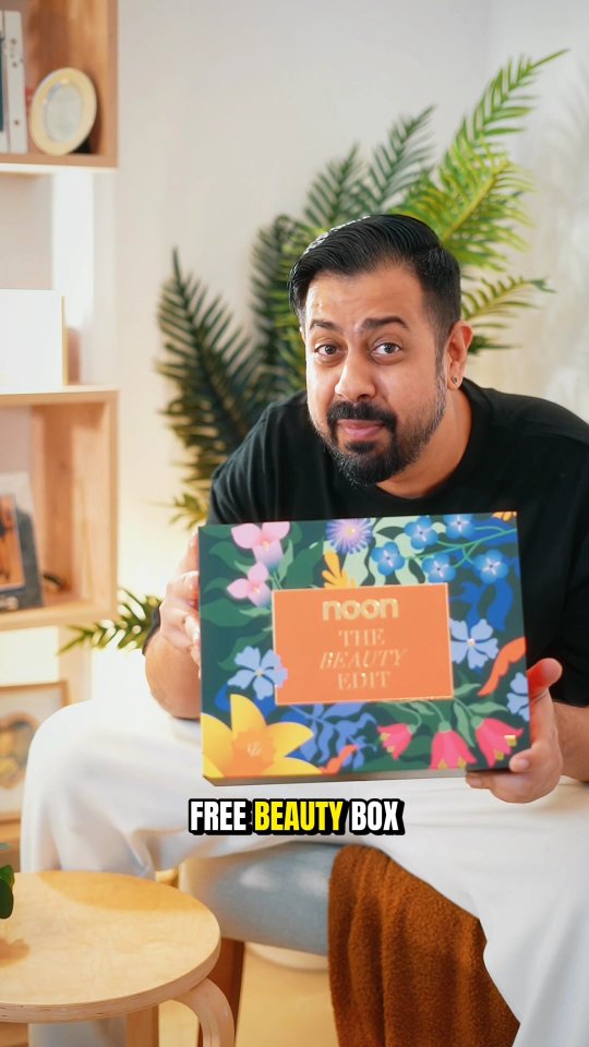 Instagram post by @ghazanferjaffery for Noon. Caption reads: Limited-time slash!  Grab these BB for free on....