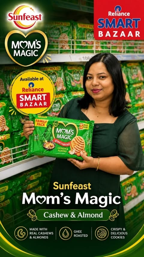 Instagram post by @iam_ankitamz for SMART Bazaar. Caption reads: [...] #Offers #Ad....