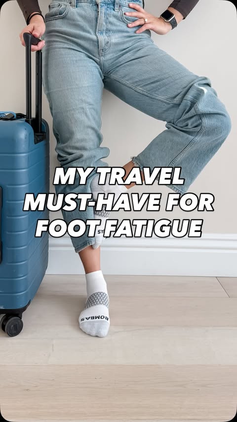 Instagram post by @drmalekpt for Bombas. Caption reads: Are these in your travel must-haves....