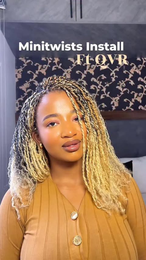 Instagram post by @qvrhair_official for QVR Hair. Caption reads: [...] the outcome now. Hair extensions from....