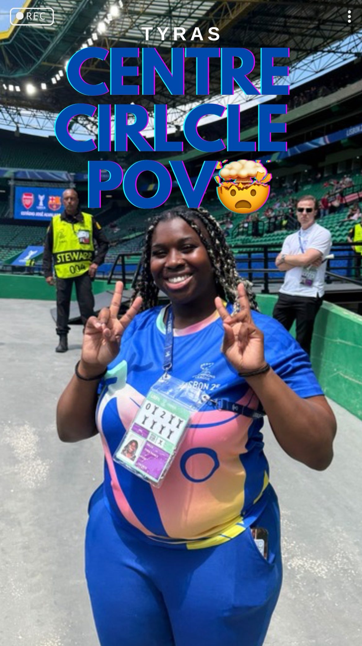 Instagram post by @tyramills_ for PepsiCo. Caption reads: Living the absolute dream!!!!!! What a crazy POV -....