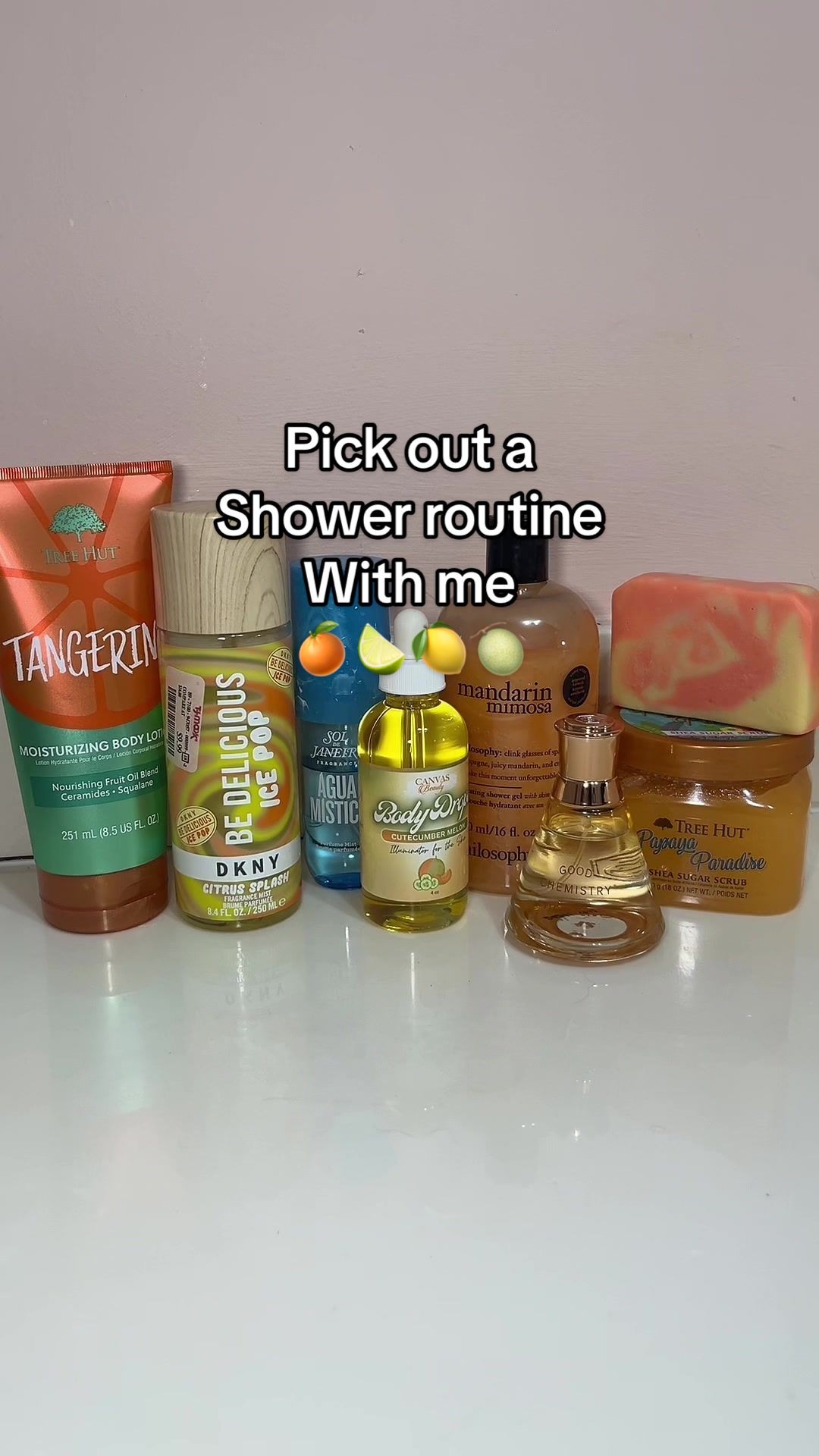 TikTok post by @nieshaj_ for Buff City Soap. Caption reads: [...] is one of my favsss this summer🍊🌊....