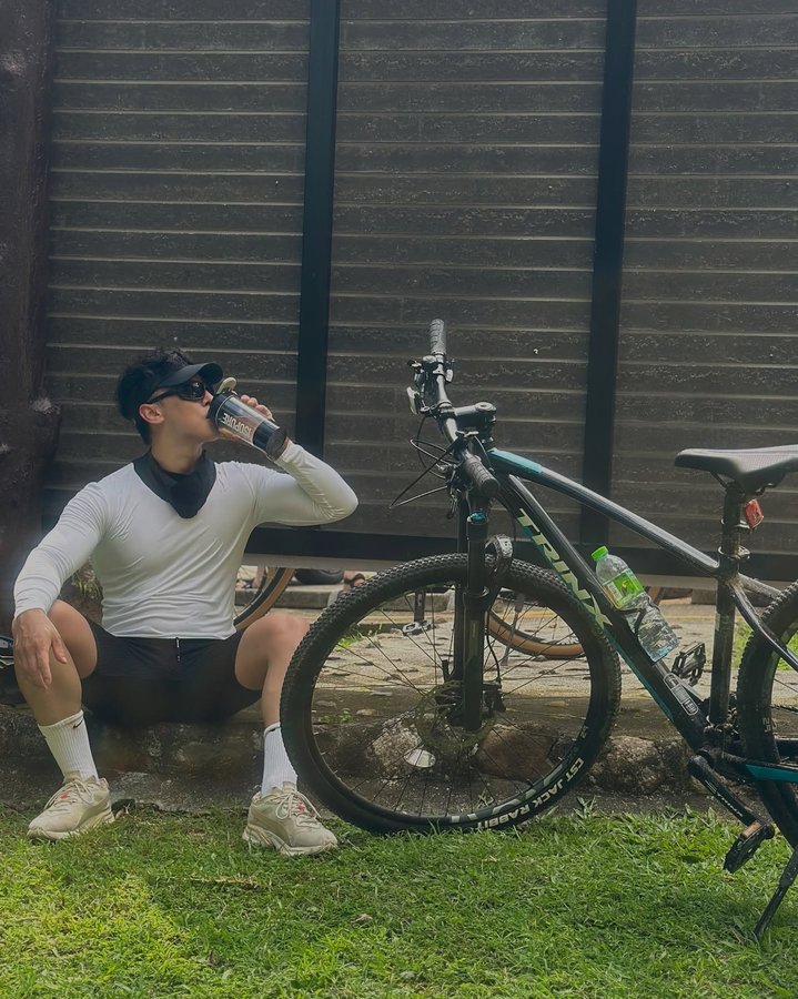 Instagram post by @songashim_rungsung for Isopure. Caption reads: Pedal Pure Power.

With @isopure_india 

....