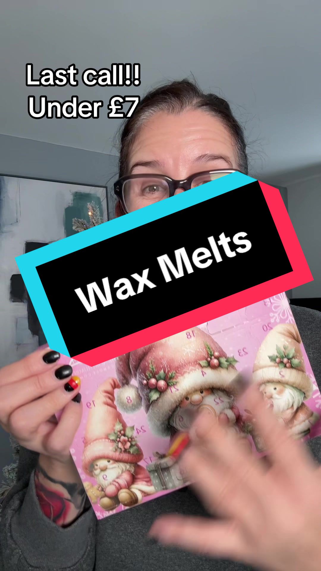 TikTok post by @positive__jess for The Northumberland Candle Company. Caption reads: One of the nicest advents.. the quilt of these wax....