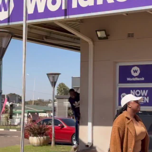 Instagram post by @lorraine_guyo for WorldRemit. Caption reads: “Send money effortlessly with WorldRemit! 💸 Your....