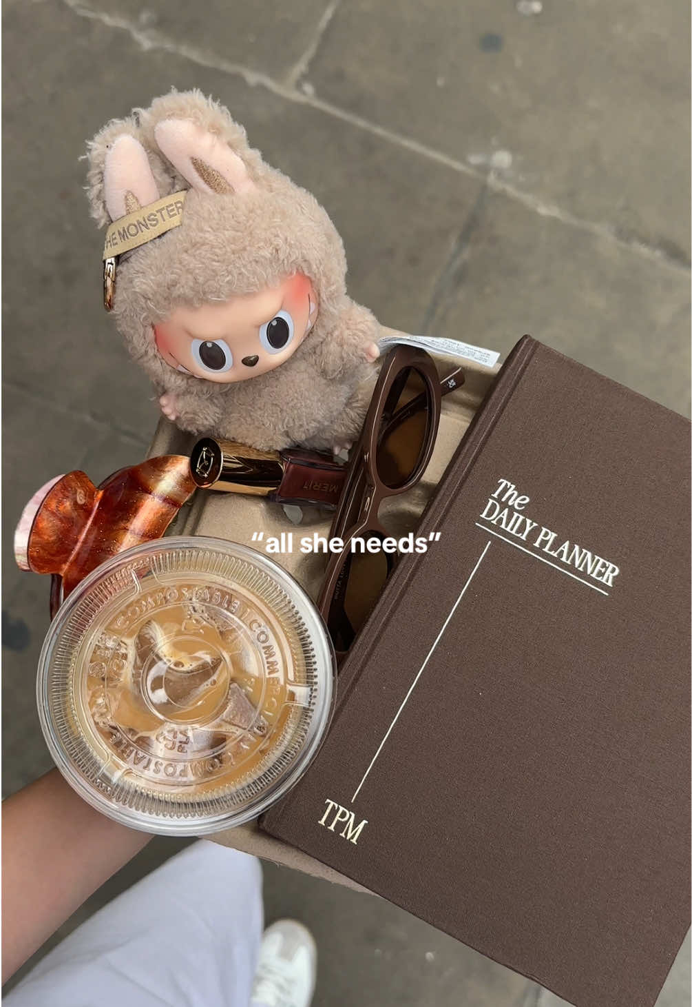 TikTok post by @chantelle_pang for Blank Street. Caption reads: [...] @POP MART United Kingdom Online @Blank....