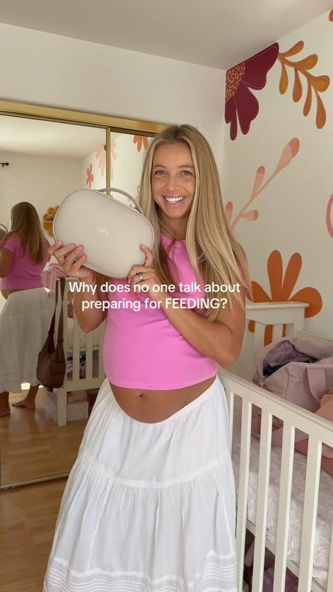 Instagram post by @harrishikers for eufy Baby. Caption reads: Experiencing the @eufybaby wearable breastpump S2....