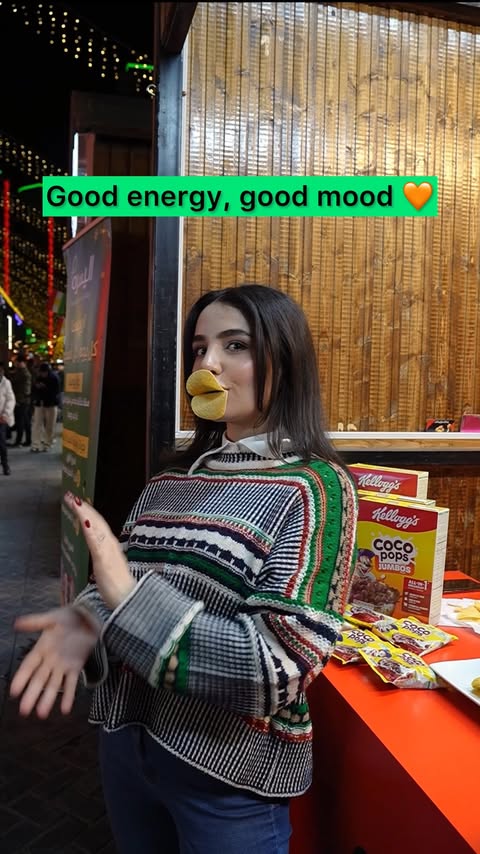 Instagram post by @avrinhemo for talabat. Caption reads: Festival vibes with Talabat 🧡
.
.
.
#avrinhemo....